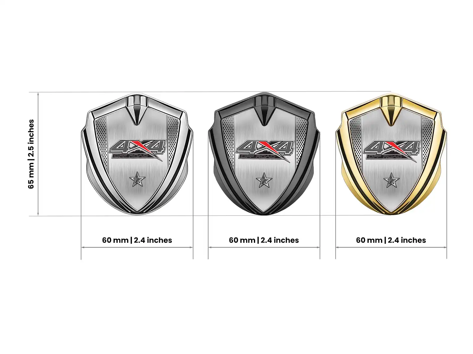 Metal Emblem Badge High End Professional